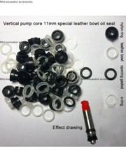 5 sets of 2T Hydraulic Jack Horizontal Sealing Ring Kit For 11/12mm Plunger