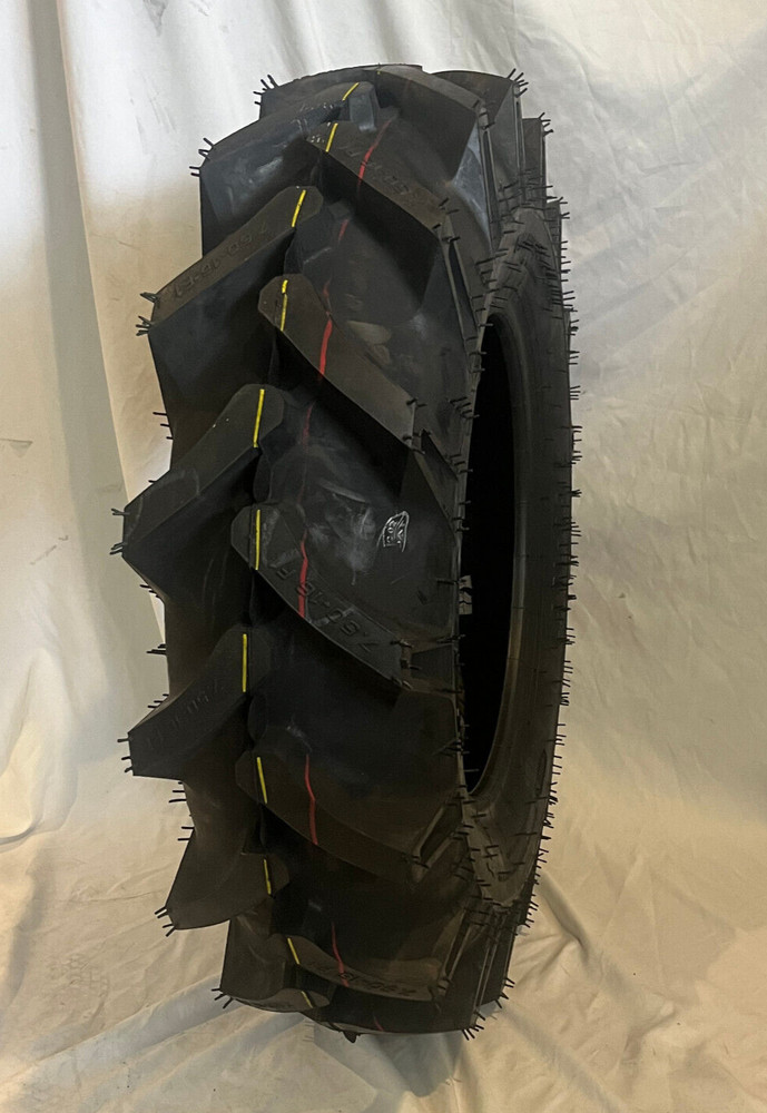 (1 TIRE+TUBE) 7.50-16 8 PR NEW ROAD CREW F1 Farm Tractor Tire 7.50×16