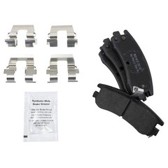 Rear Brake Kit Pads/Calipers/Rotors 99-05 Olds Pontiac Grand Semi-Metal 10.94