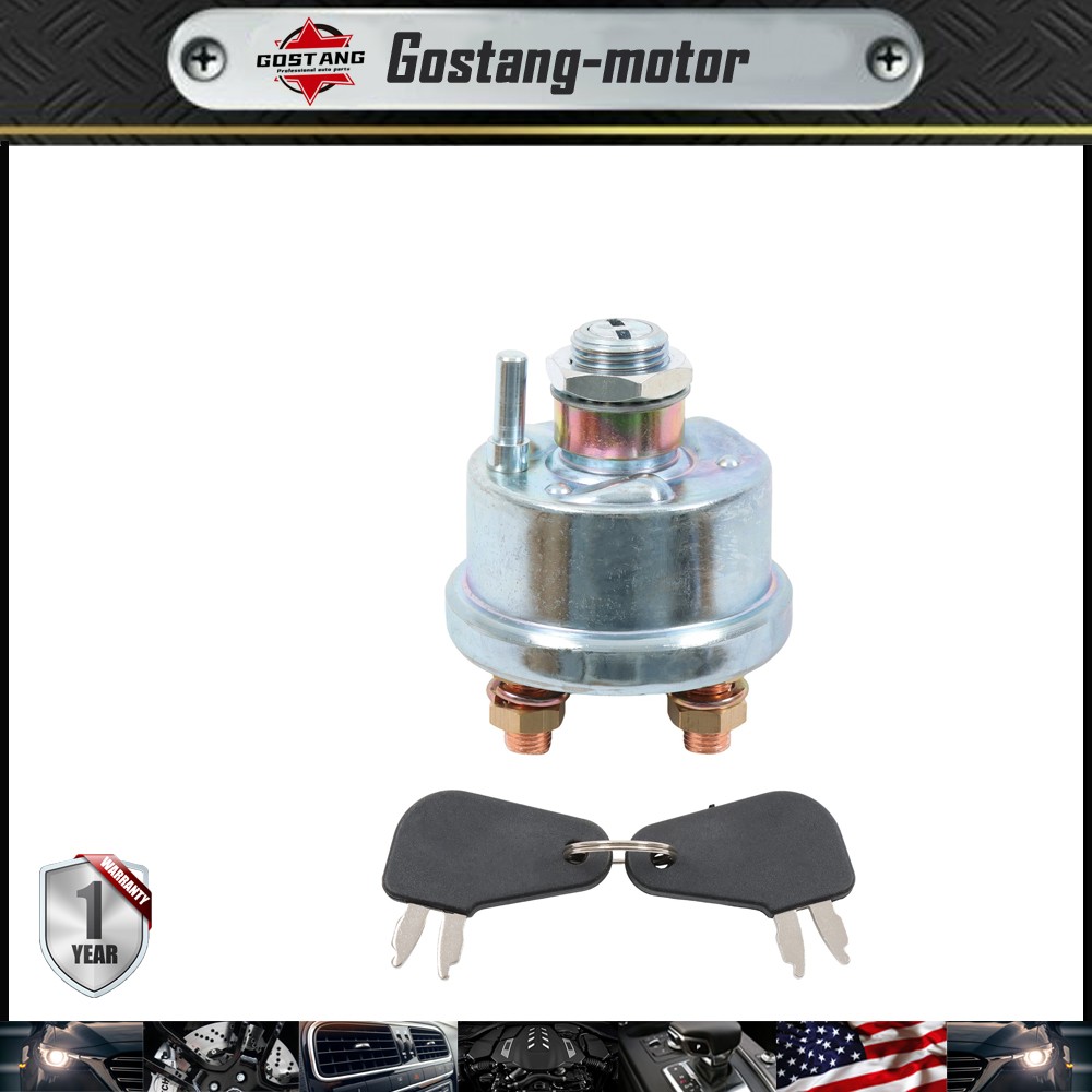 Master Disconnect 7N0718 7N-0718 Ignition Switch For Caterpillar Cat W/2 keys