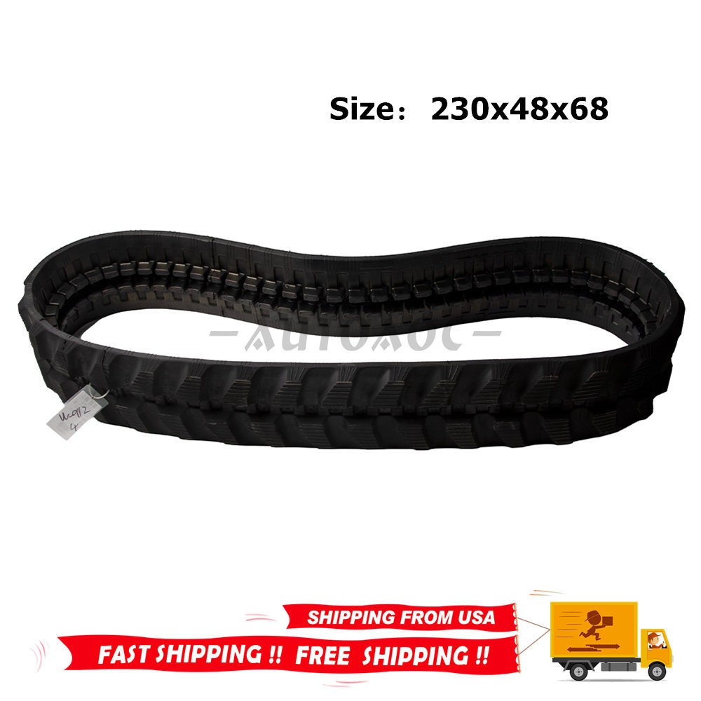 Rubber Track FOR TAKEUCHI TB-016 TB016 TB216 TB-216 230x48x68