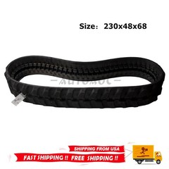 Rubber Track FOR TAKEUCHI TB-016 TB016 TB216 TB-216 230x48x68