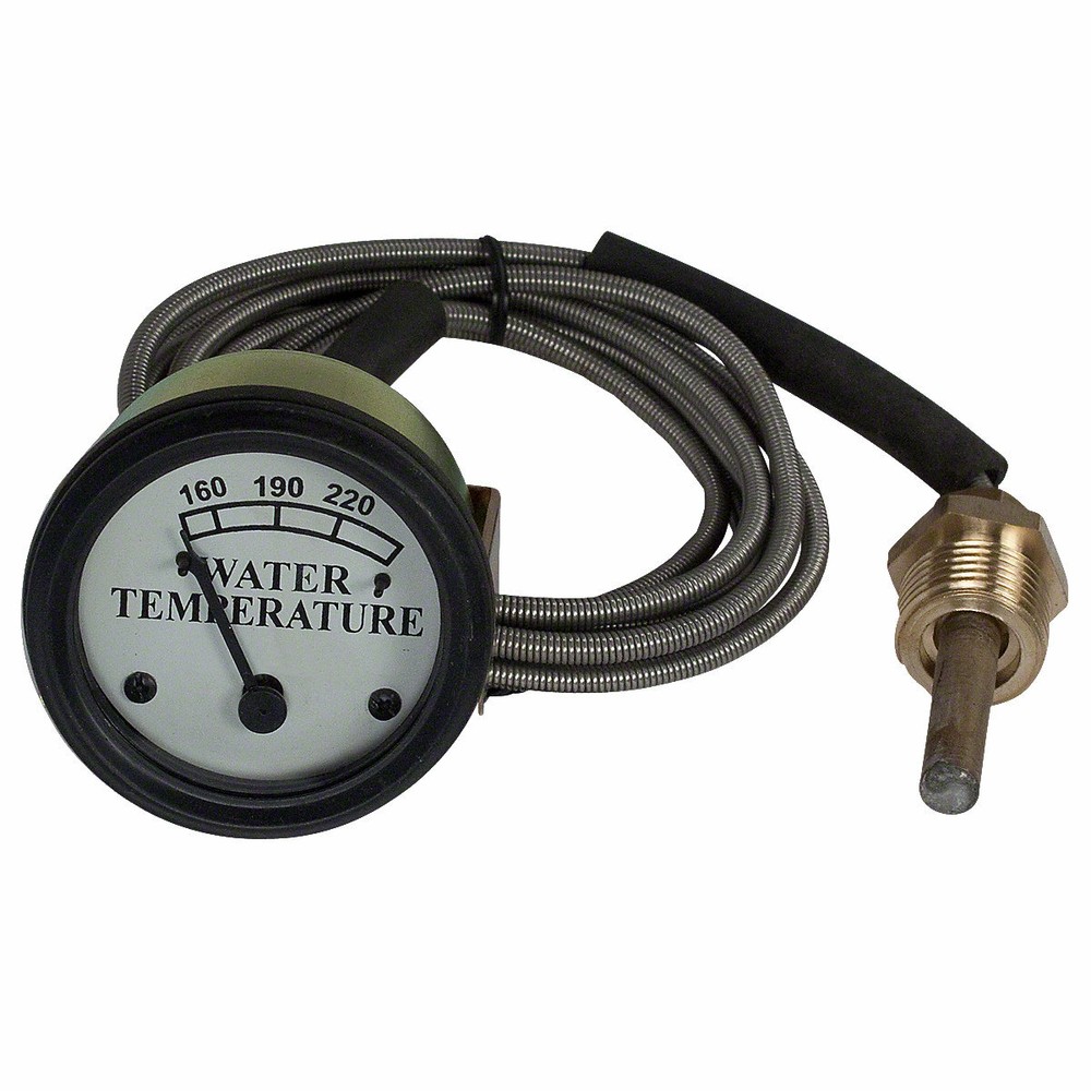 WATER TEMPERATURE GAUGE A B D G H AR BO WHITE FACE JOHN DEERE JD 421