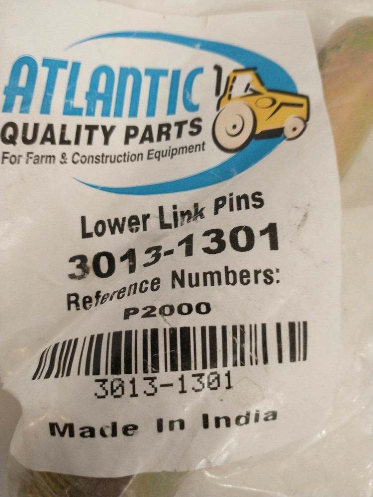 Qty 1 Atlantic Parts 3013-1301 Lower Link Pin