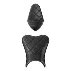 Ninja 400 Z400 Rider Passenger Seat Cushion Pillion Set 2018-2024