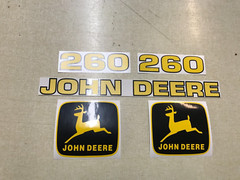 Aftermarket John Deere 260 Replacement Loader decals