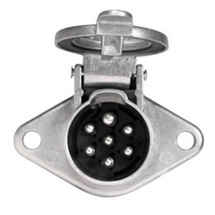Implement Light Socket – 7 Pin Fits Case IH Fits Ford Fits Massey Ferguson Fits