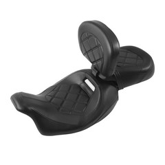 Low Profile Passenger Seat Backrest Pad For Touring CVO Road King 2014-2023