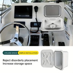 Large Boat Marine Embodded Storage Box w/Deck Cover Hatch Lid For Bait Fishing
