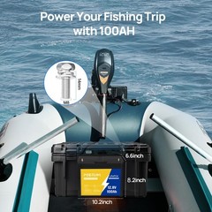 12V 100Ah LiFePO4 Lithium Battery for Solar RV Marine Off-Grid Long Lifespan CA