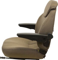 John Deere Brown Fabric Seat 6110 6110L 6120 6120L 6200 6210 6300 6400 6403 etc