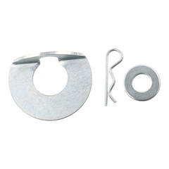 Gray Easy Change Quick Hitch w/Stabilizer Bar for Category 2 Tractors/Implement