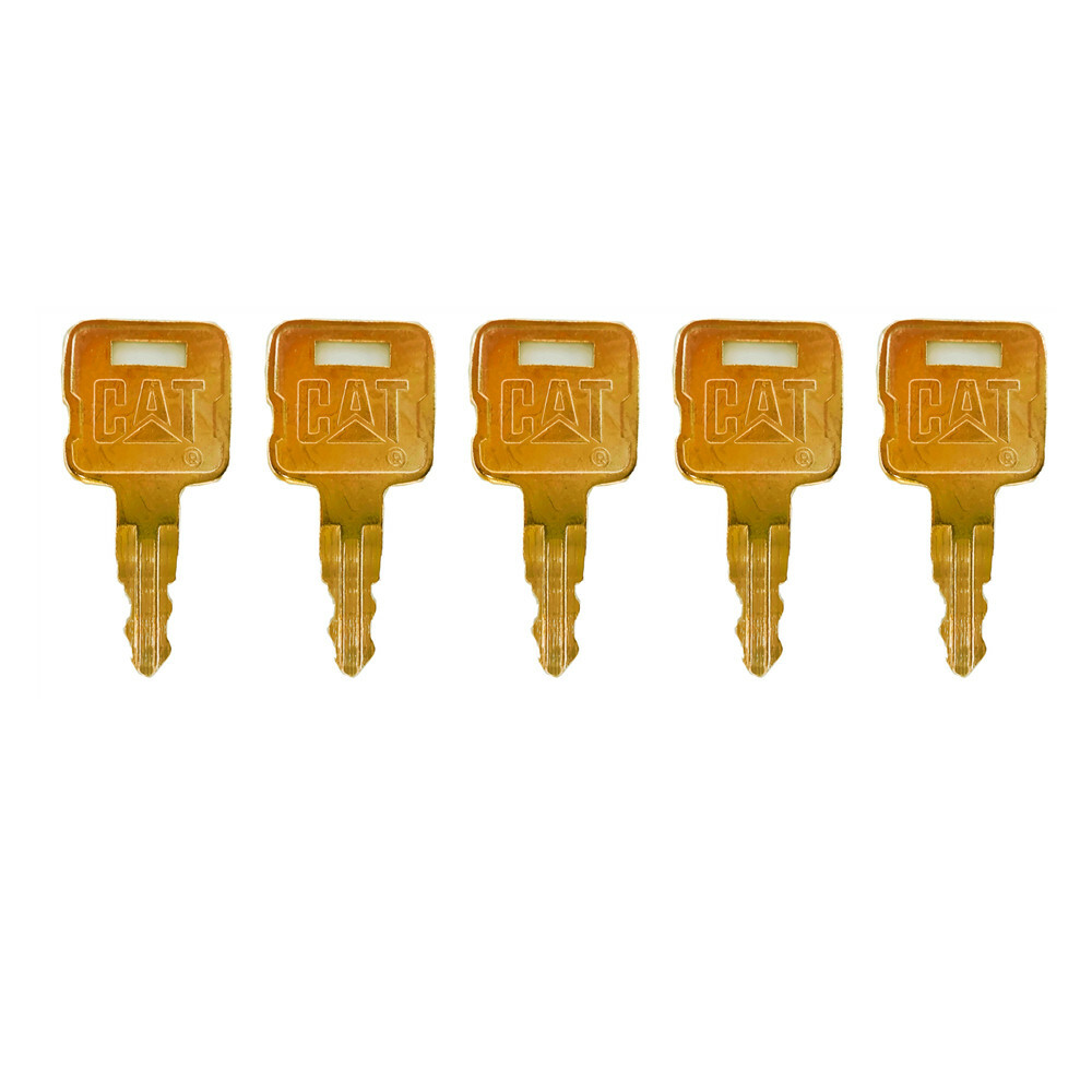 Caterpillar 5p8500 (Set of 5) Excavator Keys Grader Dozer Roller Skidsteer