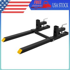60″ Mud Bucket Modified Pallet Fork with adjustable Connecting Rod 4000lbs
