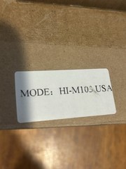 Hidaka 12V 24V AM/FM HI-M103 Excavator Radio (W) Gray Black NEW IN BOX