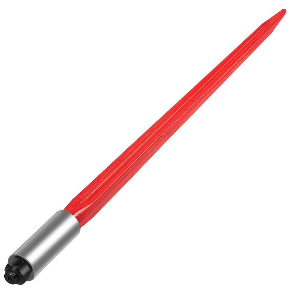 32 Inch Red Spring Steel Hay Bale Spear With High Strength And Powder Coating
