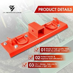 Tractor Grab Hooks Compact Tractor Bucket Hooks Bolt on Compatible with Kubota T