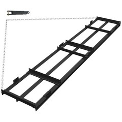 6Ft Heavy Duty Tow Behind Drag Harrow w/6ft Chain Driveway Grader Landscape Rake