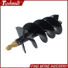 Findmall Auger Post Hole Drill Bit Attachment 300mm Diameter For Mini Excavator