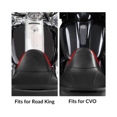XMT-MOTO Hammock Rider Passenger Seat Fit for Harley Touring and Tri Glide mo…