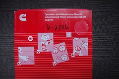 CUMMINS QSX15 2006 ENGINE Operation Maintenance Manual owner operator generator