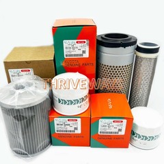 For Kubota KX040-4 Mini Excavator Maintenance Filter Kit RD411-62210 HH164-32430