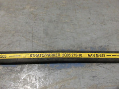 New Strato/Parker 2Q05 275-10 Hydraulic Hose Assembly 3 Feet 8 Inches 2Q0527510