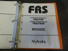Kubota WSM MX5000 Tractor Workshop Manual