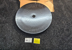 SMA 16110203P 16 INCH X 11 GAUGE SMOOTH DISC BLADE WITH 1 SQ X 1-1/8 SQ