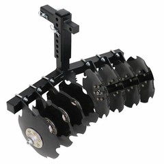 Big Buck Heavy Duty 8 Disc Wildlife Food Plot Plow 32” ATV UTV