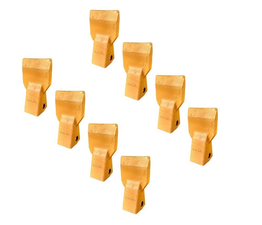8 CAT J250 Style Bucket Flare Teeth – 3G-8250 / 208-5254