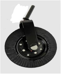 1-1/4″ Yoke Shaft Dia 15″ Laminated Tire with Fabricated Hub FULLY GREASED READY
