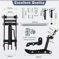 Versatile Mini Excavator Hydraulic Thumb with L-Bracket for Enhanced Performance
