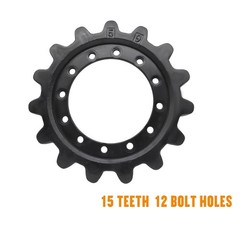 2×Drive Sprocket For Caterpillar 249D 249D3 239D3 239D 259D3 259D 259B3 304-1870