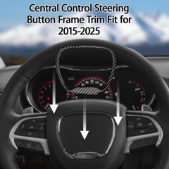 Central Control Steering Button Frame Trim Compatible with Challenger Duangoo 20
