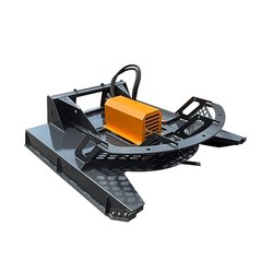 Landhonor Skid Steer Brush Cutter 66” New Hydraulic Mower Brush Hog Attachment
