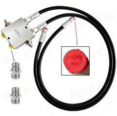 Mini Excavator Cushion Valve Kits Complete for Swive l Motor Assembled complet.