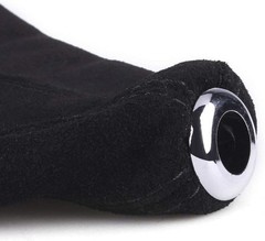 Suede Leather Shift Boot with Black Stitch Manual or Auto Gear Sh Color: Black