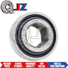 [1-Pack] W208KRRB6 Special Agricultural Bearing [1-3/8″ Hex Bore x 80 mm OD]