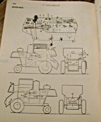 Allis Chalmers Gleaner F FR FKS F-HY F Bagger F Navy Bean Combine Parts Catalog
