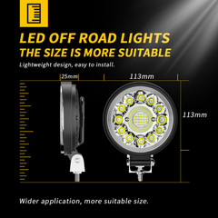 LED Tractor Work Light fit John Deere/Case/New holland Equipment Flood Lamp pods