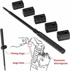 For Detroit Series 50 and Series 60 Engines Injector Height Gauge Tool Set 3350