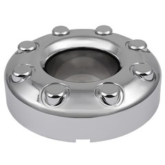 Chrome Hub Center Cap 4X4 Front For 2005-2018 Ford F-350 Dually 5C3Z1130TA