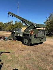 2013 TEREX LRT 110 ROUGH TERRAIN 8 TON CRANE 4 WHEEL DRIVE AND STEERING DIESEL
