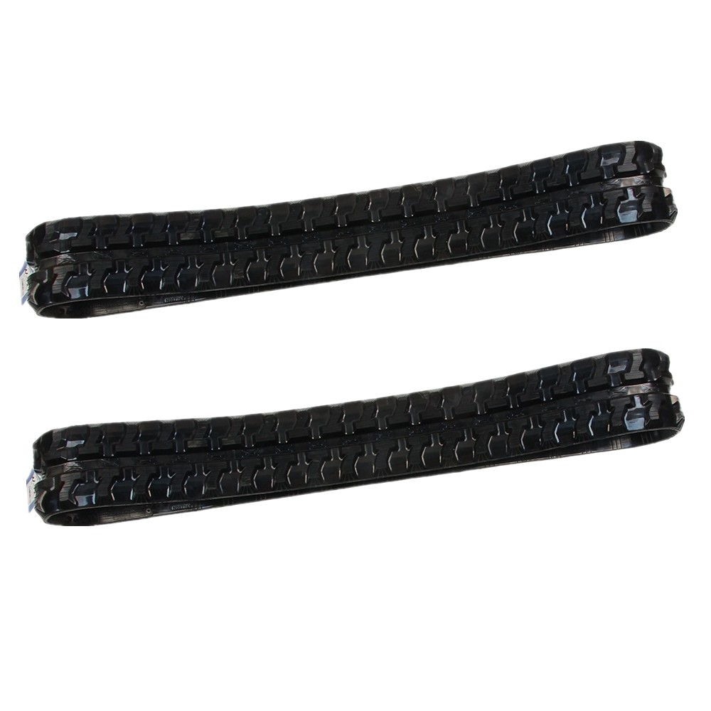2-Set For JCB 8008CTS Rubber Track – 180x72x35 – Cross Application Tread