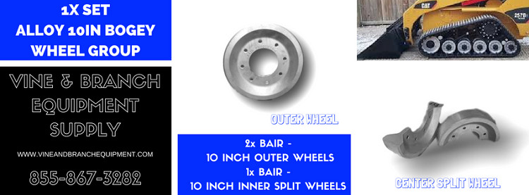 ASV MID-BOGIE ALLOY WHEEL KIT 4810 / 4500 / 4520 / 2800 / 2810