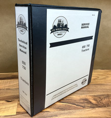 Service Manual fits John Deere 650 750 Tractor Repair Shop Technical Book