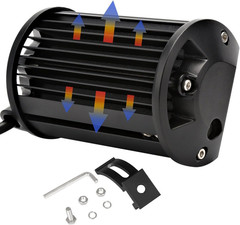 12V 5inch 40W LED Work Light Headlight fit John Deere Case New Holland Tractor
