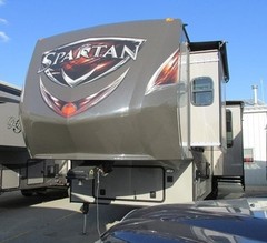 2014 Prime Time Spartan 5th Wheel – Front Cap RV Decals