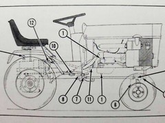 Bolens 1886s-05 1886s-06 2086 2087 2288 2289 2389 Large Tractor Service Manual